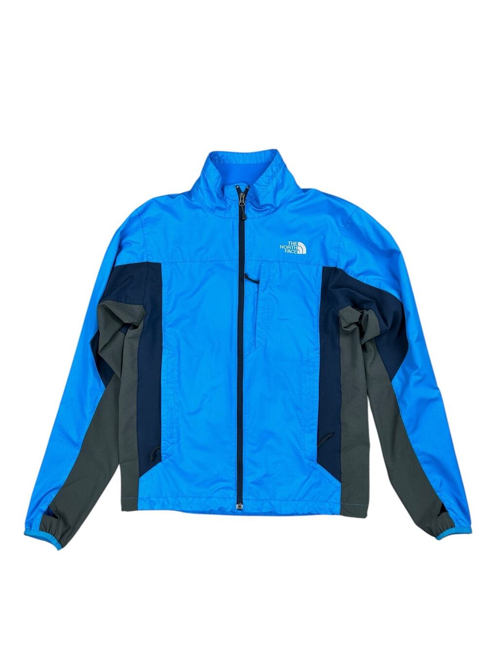 The North Face 2012 Performance Running Windbreaker Jacket Blue— Size Small